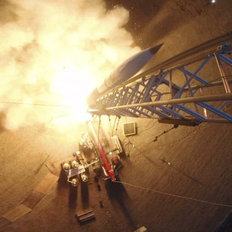 Welding faculty contribute to rocket launch