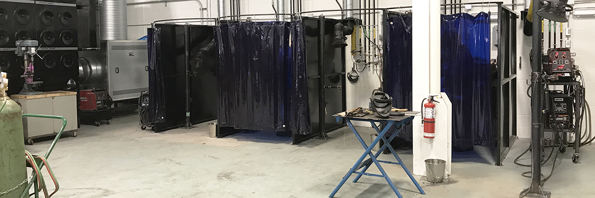New welding stations